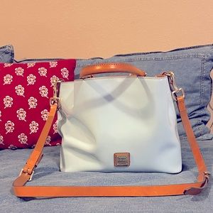 Dooney & Bourke Blue Patent Handbag